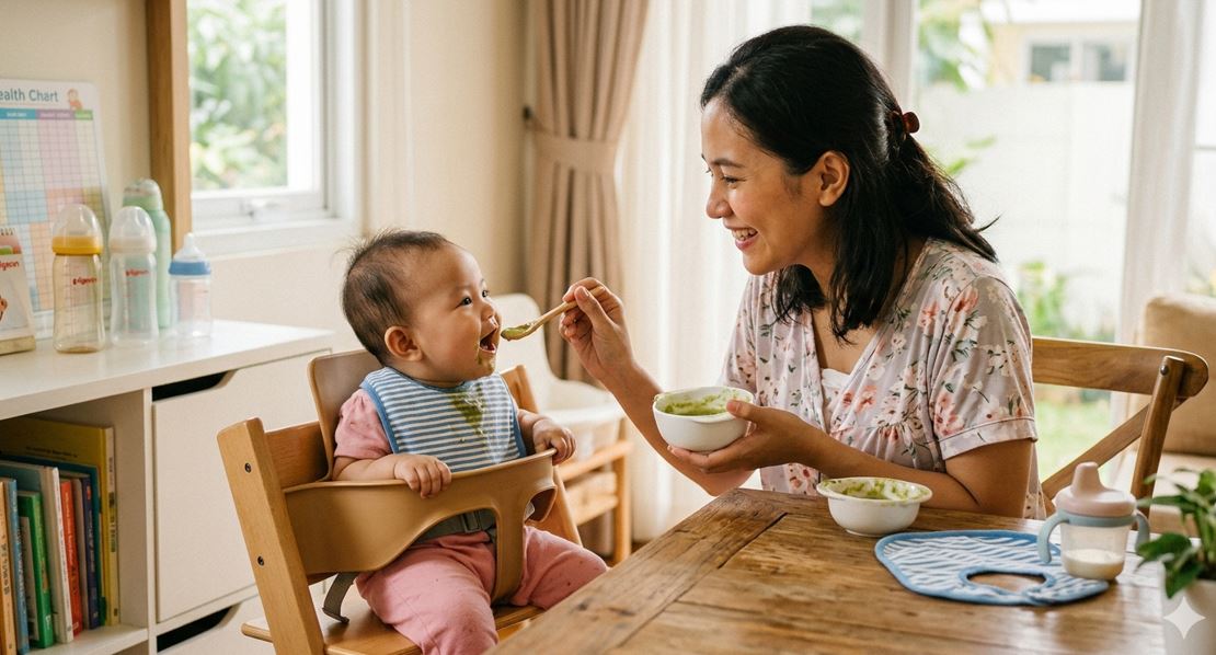 Bingung Siapkan MPASI Bayi 6 Bulan? Coba Menu Lembut dan Bergizi Ini