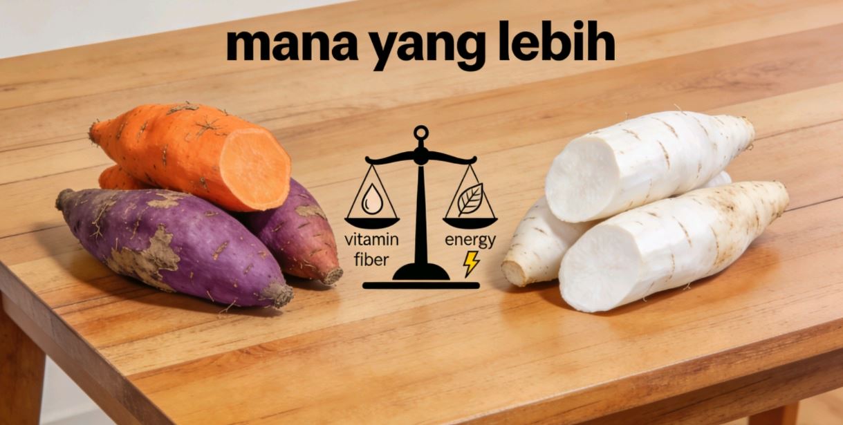 Ubi vs Singkong: Mana yang Lebih Sehat untuk Dikonsumsi Sehari-hari?