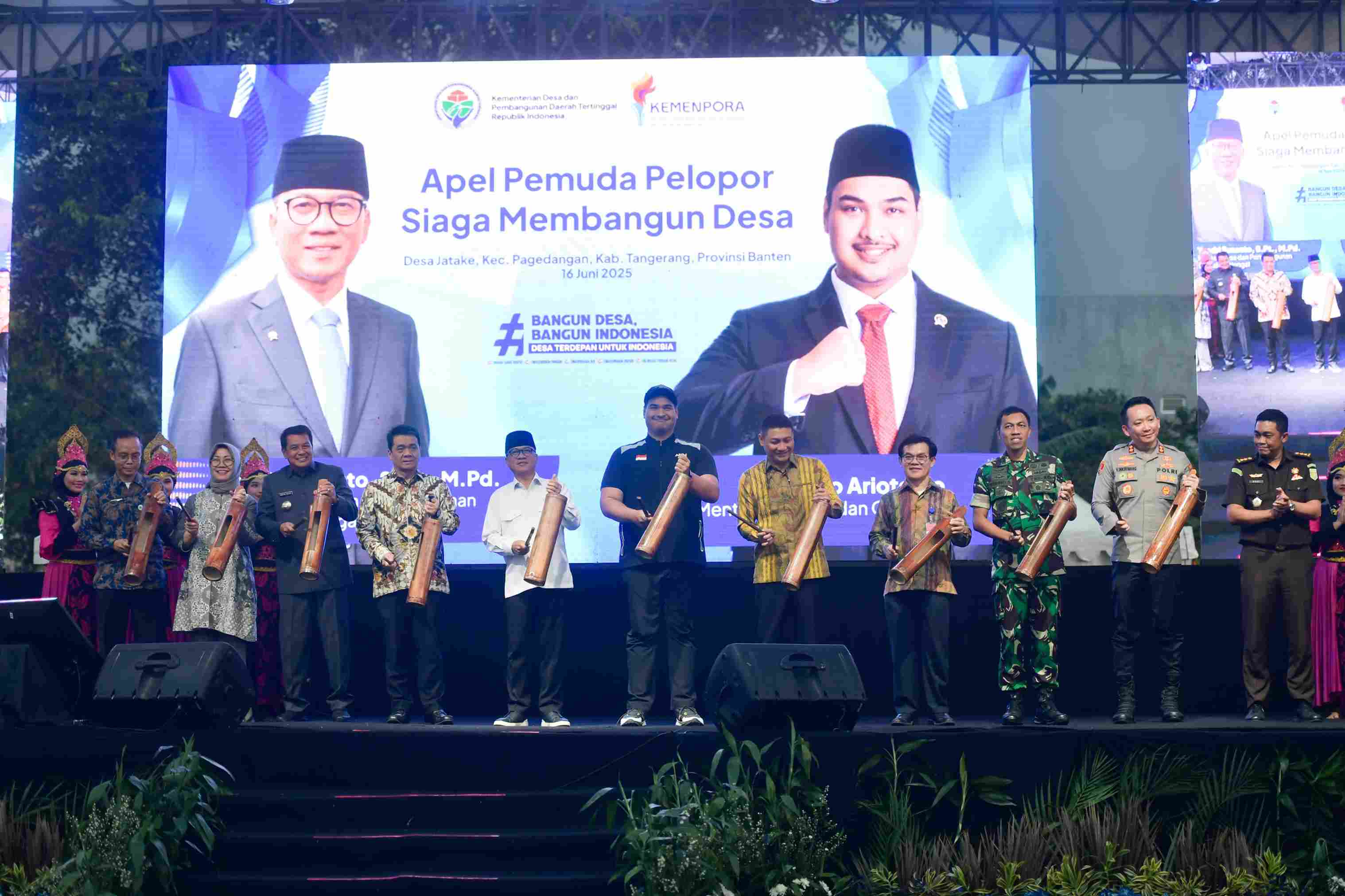 Menpora Dito Harap Program Pemuda Pelopor Siaga Membangun Desa 2025 Lahirkan Pemuda Mandiri dan Inspiratif