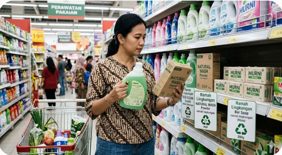 Ingin Mencuci Lebih Ramah Lingkungan? Kenali Perbedaan Deterjen Cair, Batang, dan Bubuk