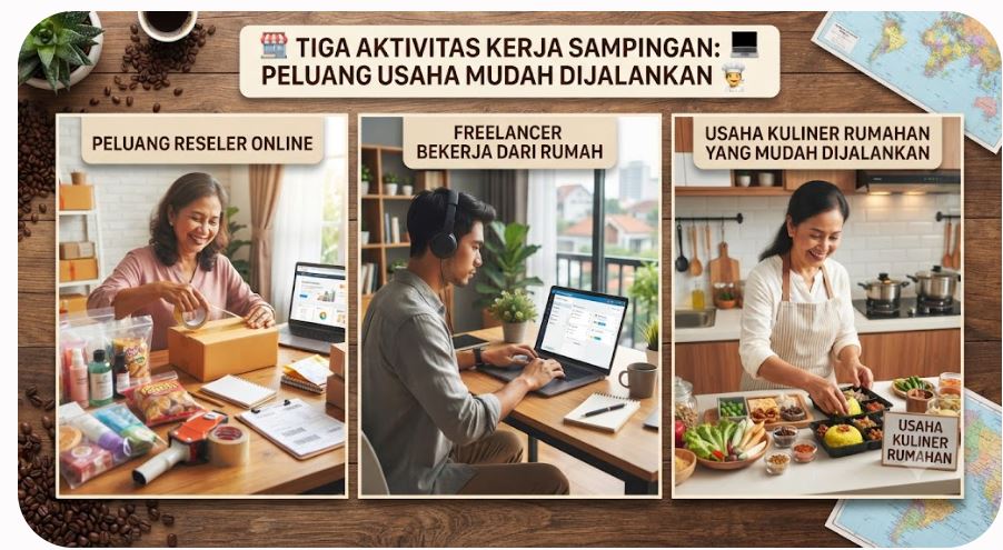 Butuh Penghasilan Tambahan? Ini 3 Kerja Sampingan yang Layak Dicoba