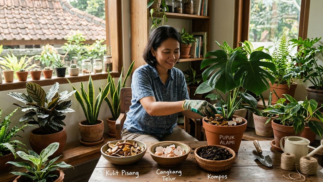 Pupuk Alami dari Dapur, Ini Jenis yang Bisa Kamu Buat Sendiri