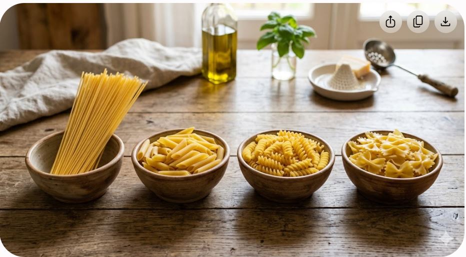 Pecinta Pasta Wajib Tahu, Ini Perbedaan Spaghetti, Penne, Fusilli, dan Lainnya