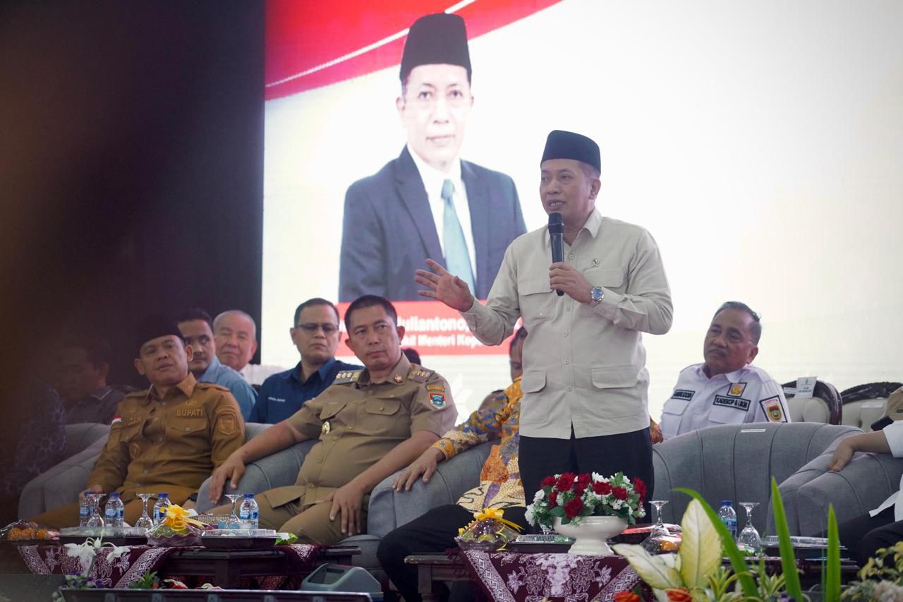 Lahat Tuntaskan 100% Pembentukan Kopdes Merah Putih, Wamenkop: Kekuatan Pusat Harus Mengalir ke Desa