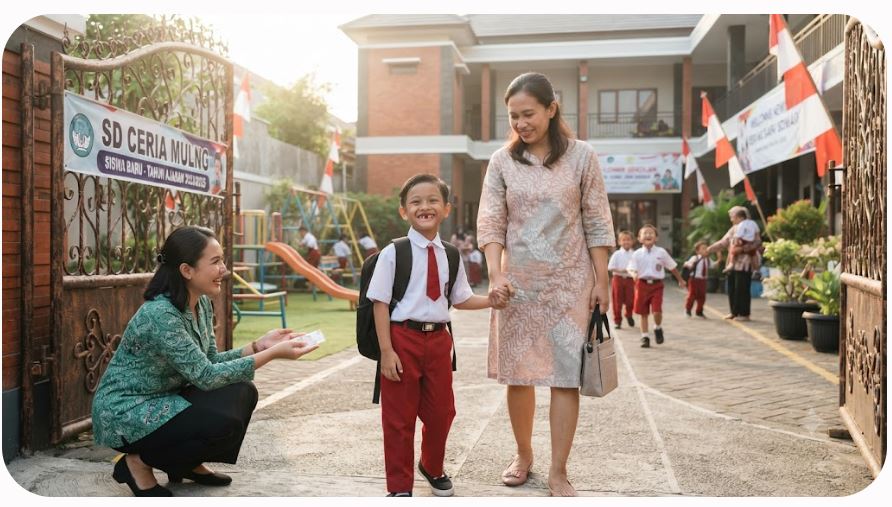Hari Pertama Sekolah Tanpa Tangisan, Ini Tips agar Anak Cepat Beradaptasi