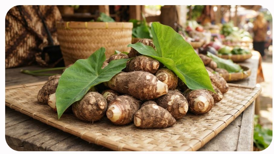 Kimpul, Umbi Tradisional yang Mulai Terlupakan Padahal Bernutrisi Tinggi