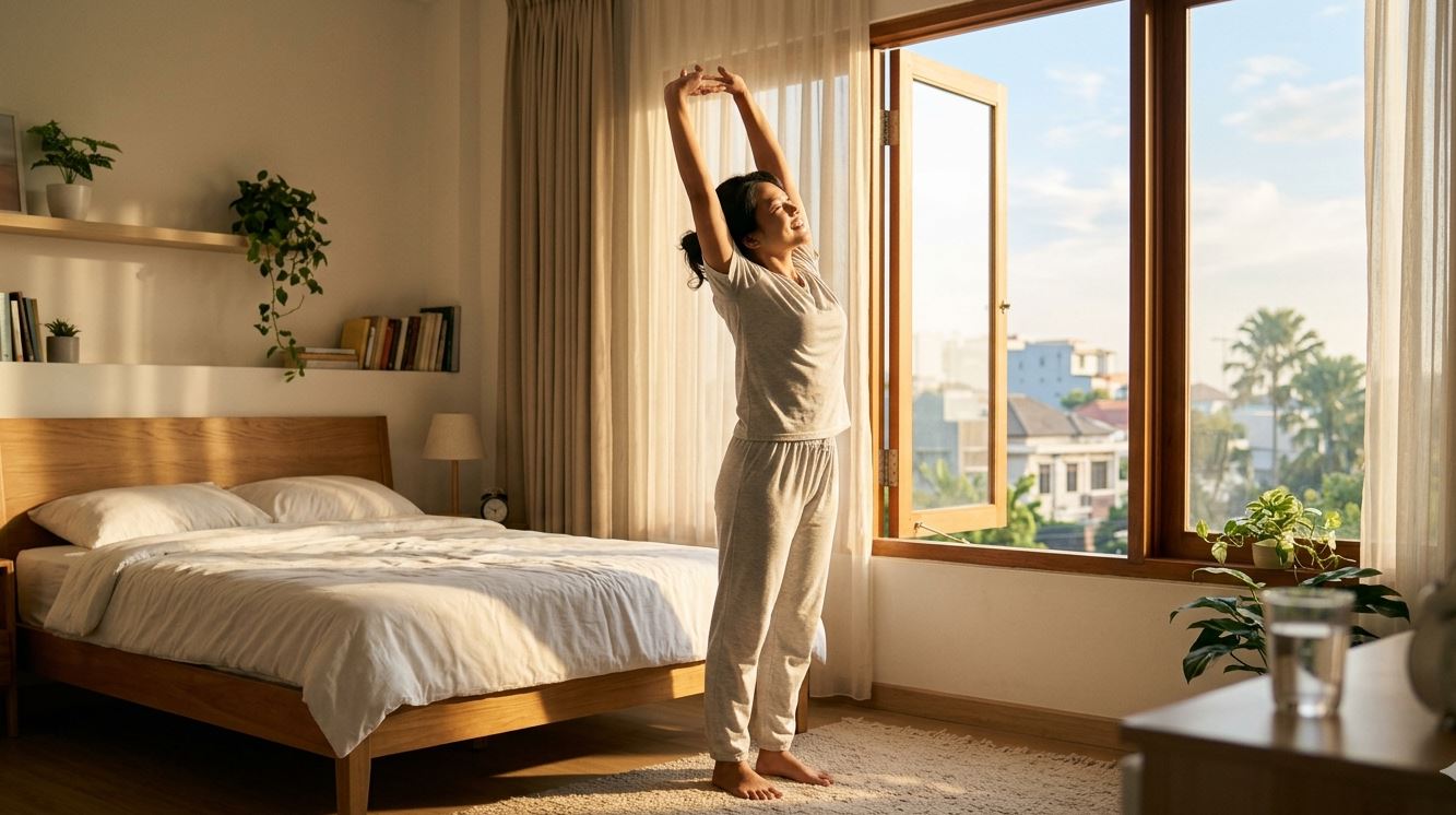 Bangun Pagi? Lakukan 5 Hal Ini Agar Tubuh Bugar Sepanjang Hari