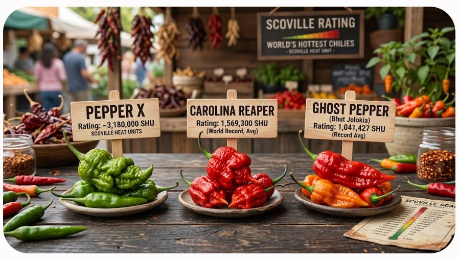 Mengenal Cabai Terpedas di Dunia, dari Pepper X hingga Ghost Pepper