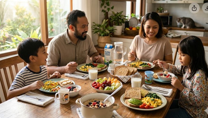 Tak Sama, Ini Perbedaan Sarapan Anak dan Orang Dewasa Beserta Menu Idealnya