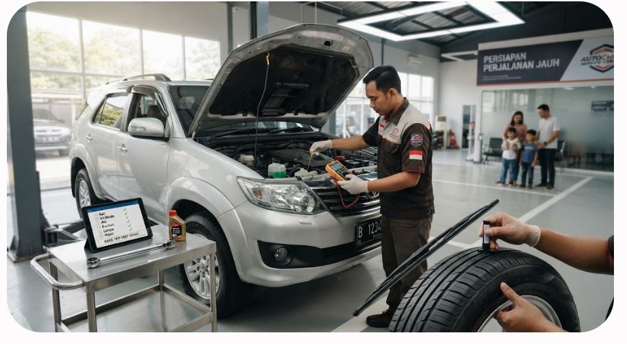 Sebelum Perjalanan Jauh, Cek 7 Bagian Mobil Ini agar Perjalanan Keluarga Lebih Nyaman