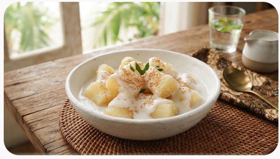 Singkong Thailand Gurih dan Lembut, Resep Dessert Rumahan yang Mudah Dibuat