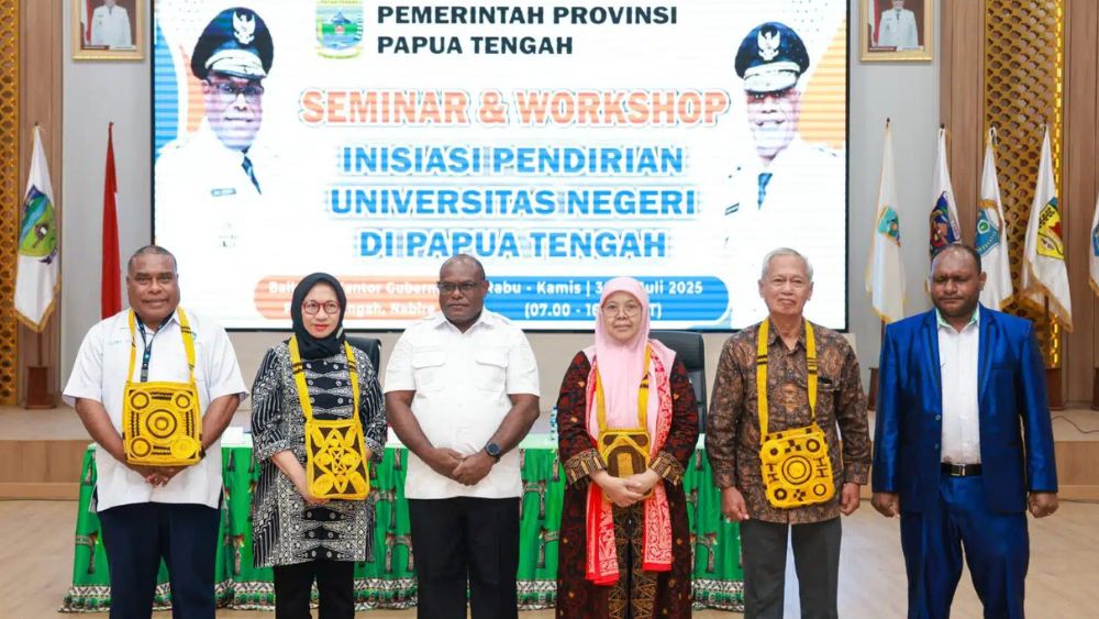 Gubernur Meki Nawipa: Universitas Negeri Papua Tengah Wujud Keadilan Pendidikan