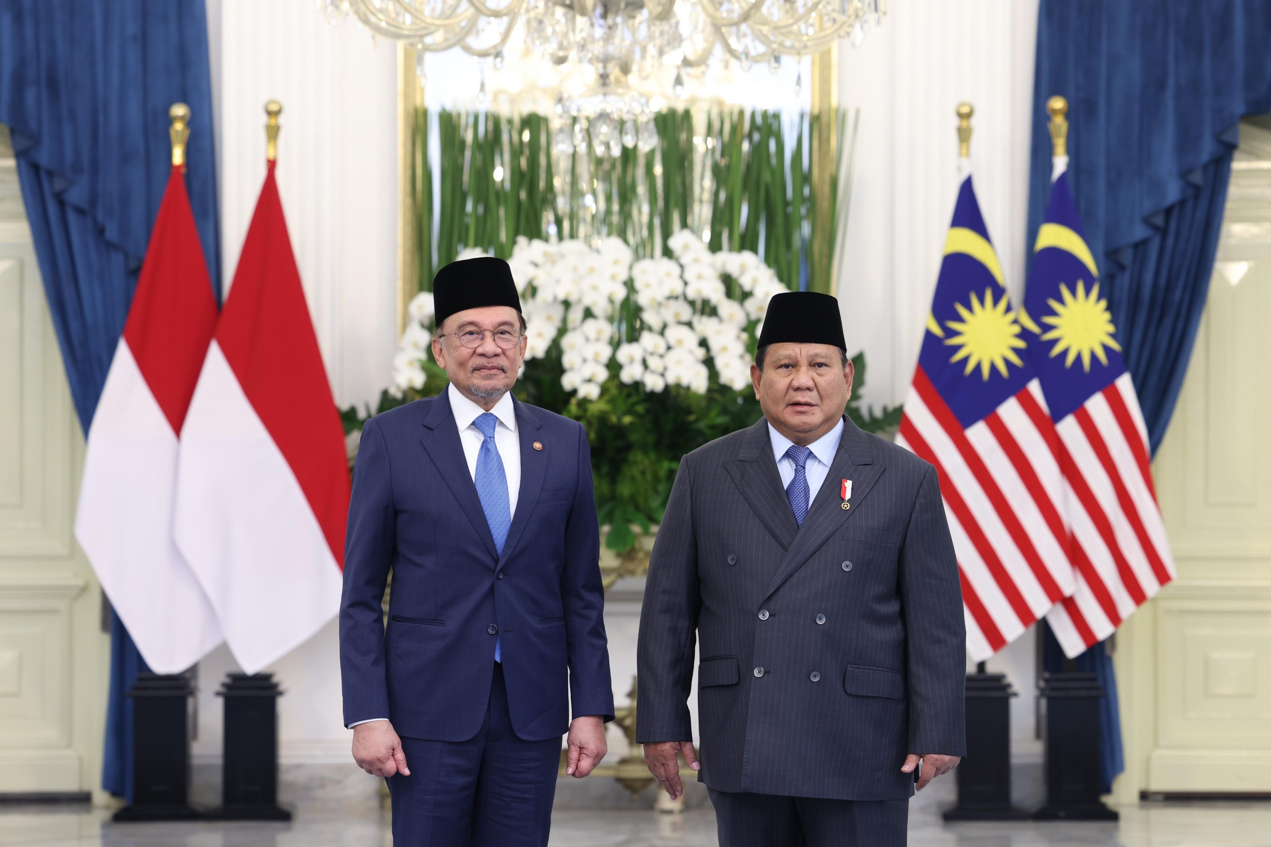 Konflik Thailand-Kamboja Reda, Prabowo: Terima Kasih Anwar Ibrahim!