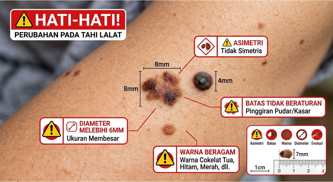 Kenali Tahi Lalat: Penyebab, Tanda Berbahaya, dan Cara Mengatasinya