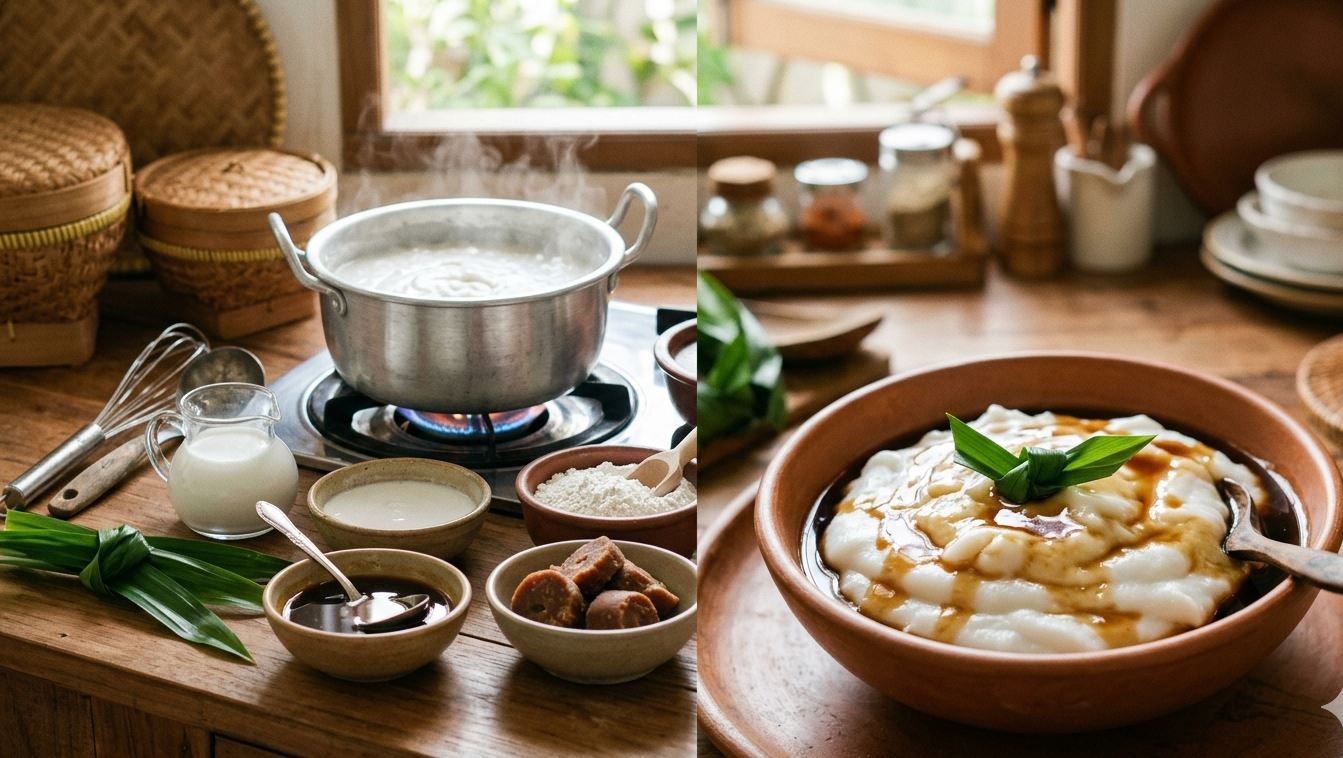 Bubur Sumsum untuk Sarapan: Lembut, Mengenyangkan, dan Mudah Dibuat di Rumah