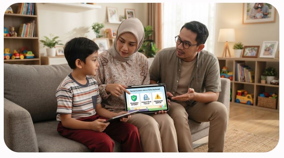 Anak Aktif di Internet? Ini Cara Aman Melindungi dari Konten Tidak Pantas dan Risiko Digital