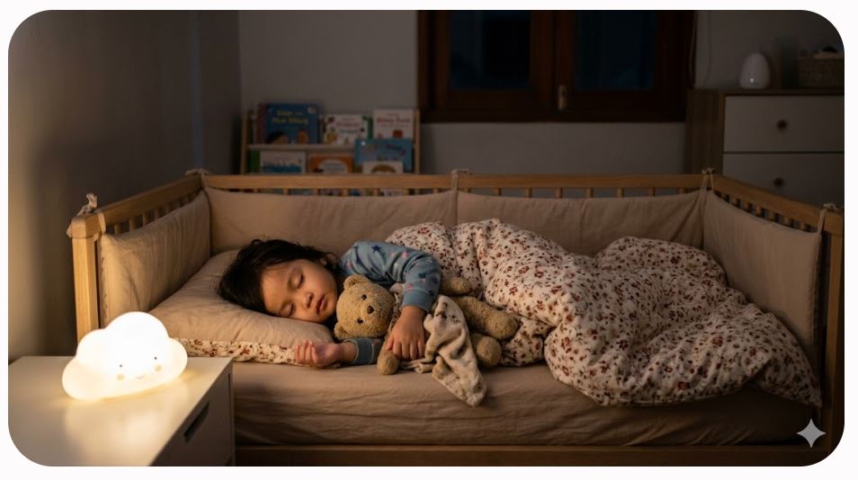 Balita Sering Terbangun Saat Tidur? Coba 8 Cara Efektif Ini