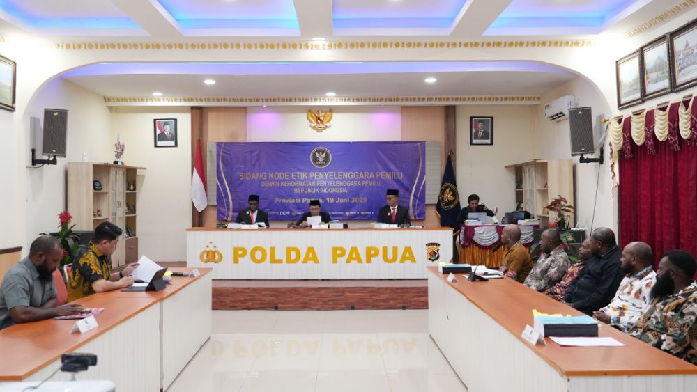 DKPP Periksa Ketua dan Anggota KPU Intan Jaya Terkait Dugaan Pelanggaran Etik