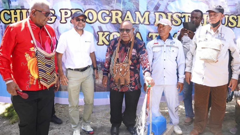 Kolaborasi Pemkab dan PTFI: 16.000 Rumah di Mimika Segera Nikmati Sambungan Air Bersih Gratis