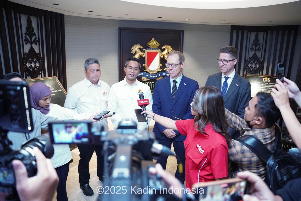 Kadin Indonesia Terima Kunjungan Dubes Swiss, Bahas Potensi Kerja Sama Melalui Pendidikan Vokasi