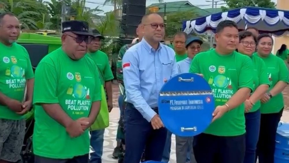 PT Freeport dan Pemkab Mimika Peringati Hari Lingkungan Hidup Sedunia 2025: Hentikan Polusi Plastik!