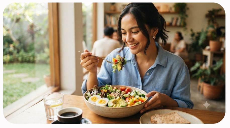 Salad untuk Sarapan Sehat, Menu Bergizi yang Mengenyangkan dan Mudah Dibuat