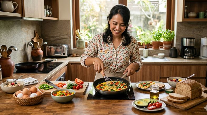 Ide Sarapan Sehat dari Telur, Praktis untuk Menu Pagi yang Mengenyangkan