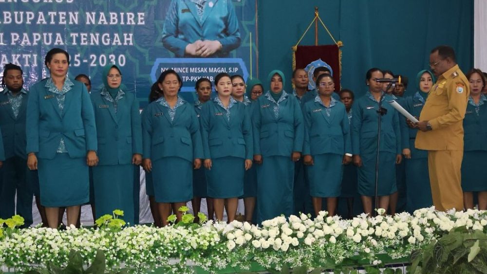 TP PKK Nabire Siap Garap Program Strategis: Dari Pendidikan Keluarga hingga Lingkungan