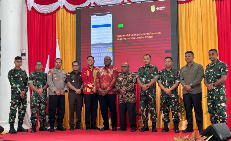 Pemkab Mimika Luncurkan Mimika Center, Hadirkan Pelayanan Publik Terintegrasi Berbasis Teknologi
