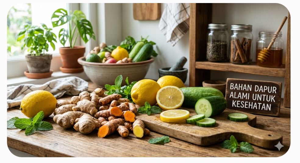 Tak Perlu Produk Mahal, Begini Cara Detoks Alami dengan Bahan yang Ada di Dapur