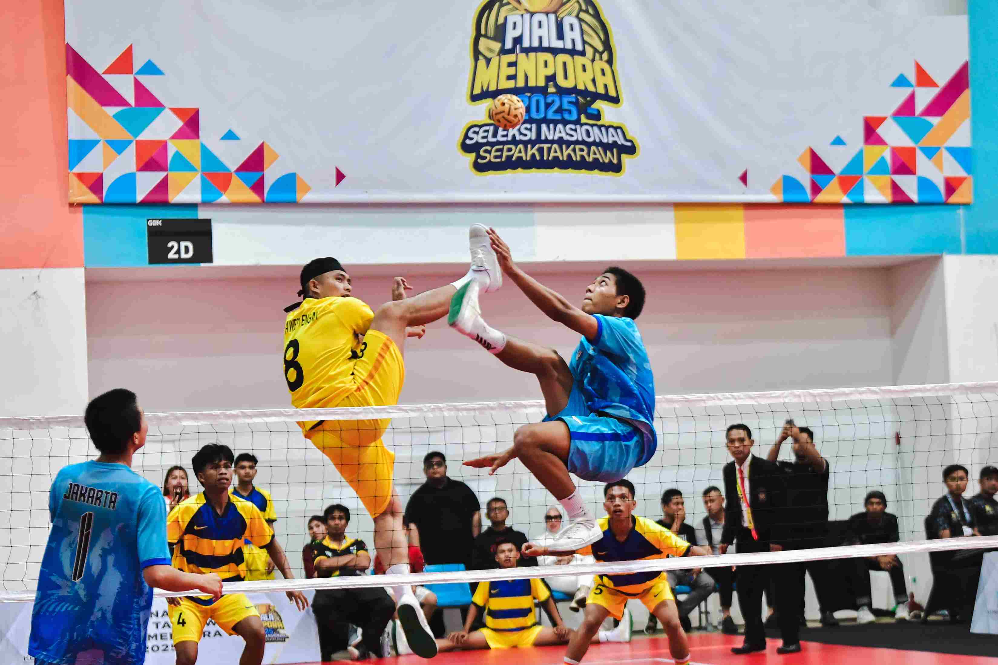 270 Atlet Ikuti Seleknas Sepak Takraw Piala Menpora 2025 di GBK