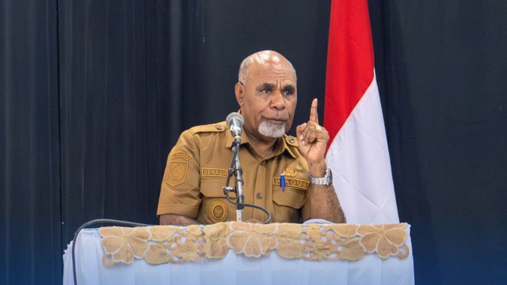 Wagub Deinas Geley Soroti Integritas Proses Pengadaan Barang dan Jasa di Papua Tengah