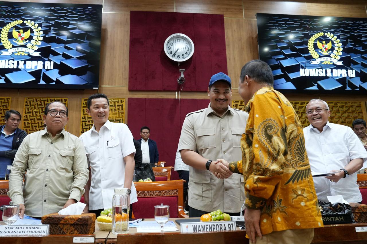 Kemenpora dan Komisi X DPR RI Sepakat Anggarkan Dukungan untuk Program Prioritas Pemuda dan Olahraga