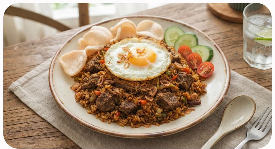 Nasi Goreng Rendang, Menu Praktis dengan Rasa Istimewa untuk Awali Hari