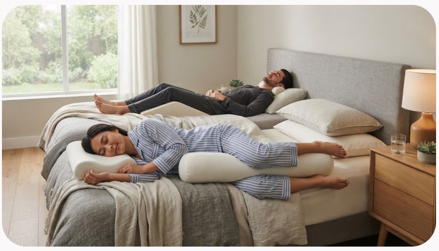 Sering Bangun dengan Leher dan Punggung Pegal? Cek Posisi Tidur Anda