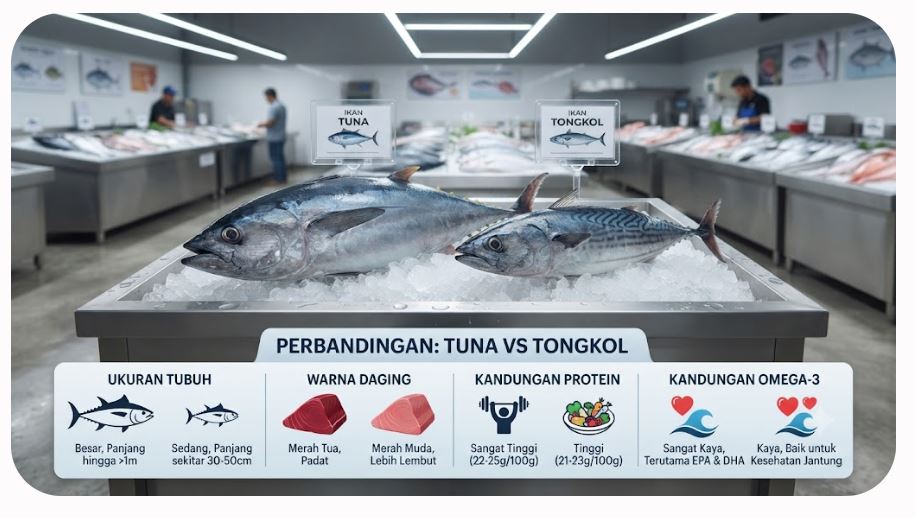 Tongkol vs Tuna, Mana yang Lebih Sehat? Simak Perbandingan Nutrisinya