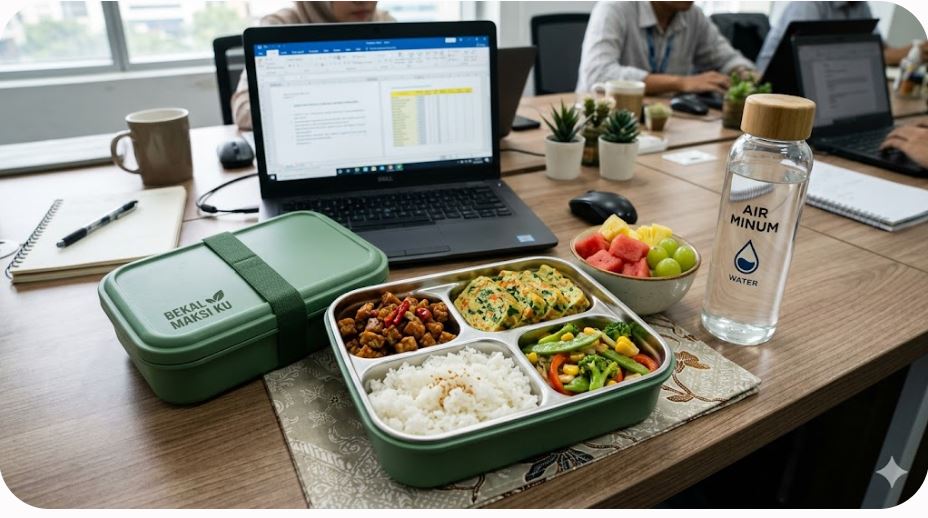 Hemat Uang Makan! Ide Bekal Kantor yang Mengenyangkan hingga Sore Hari