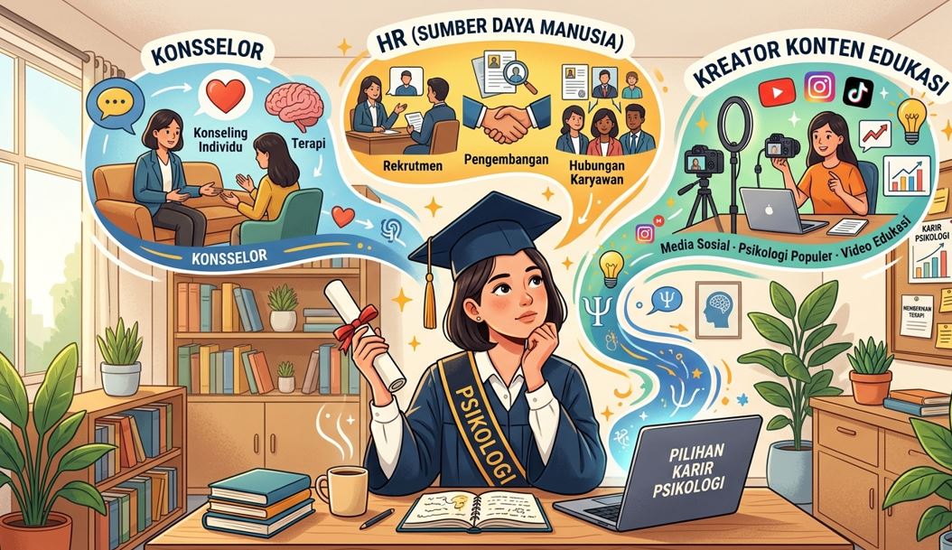 Jangan Bingung! Ini Prospek Kerja Lulusan Psikologi yang Jarang Diketahui