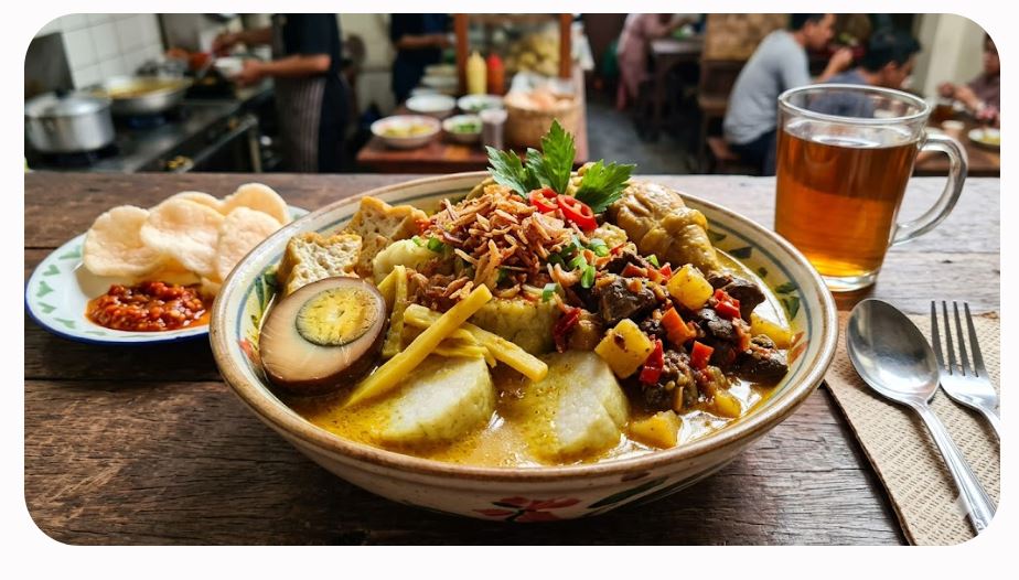 Mengenal Lontong Cap Gomeh, Kuliner Perpaduan Budaya Tionghoa dan Nusantara