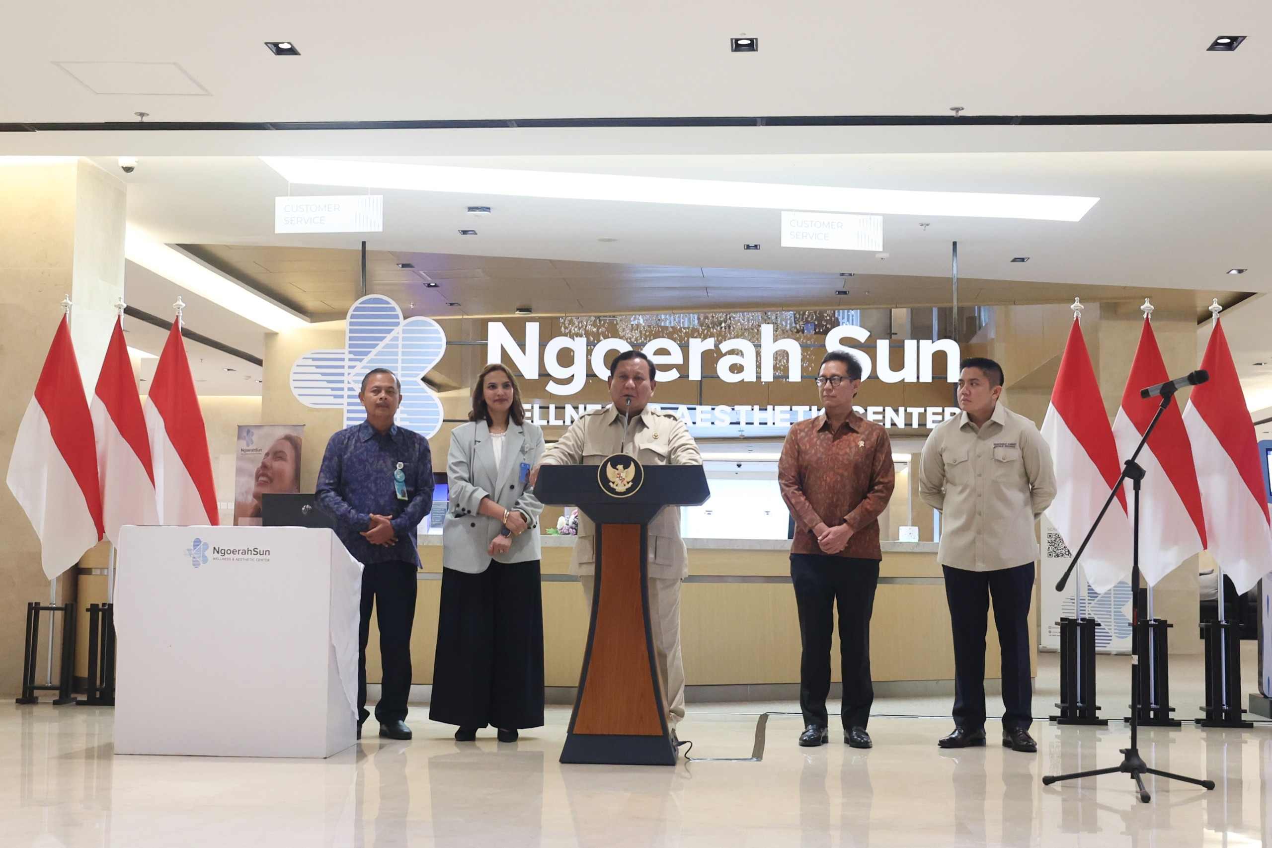 Prabowo Resmikan Ngoerah Sun Wellness: Layanan Tak Kalah dengan Luar Negeri