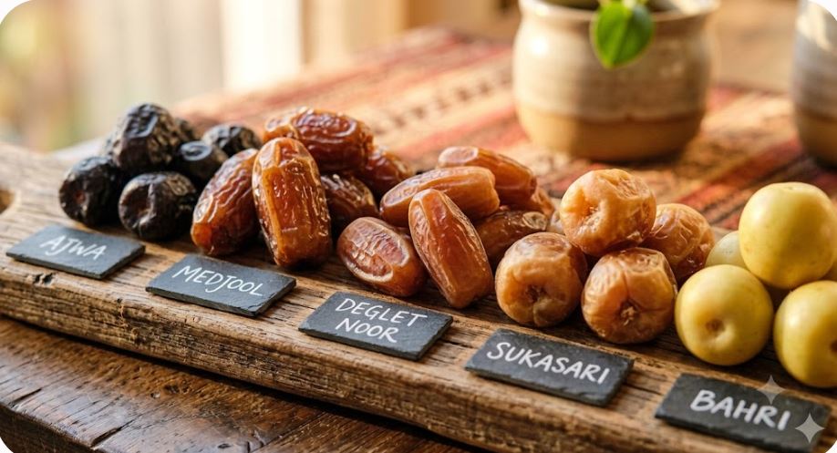 Mengenal Jenis-Jenis Kurma yang Bagus untuk Dikonsumsi Setiap Hari