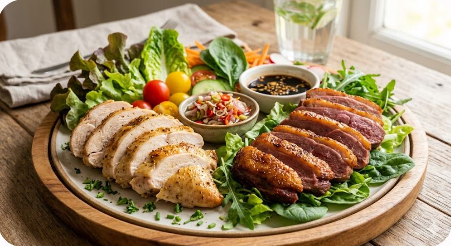 Daging Ayam vs Bebek, Mana yang Lebih Sehat untuk Dikonsumsi?