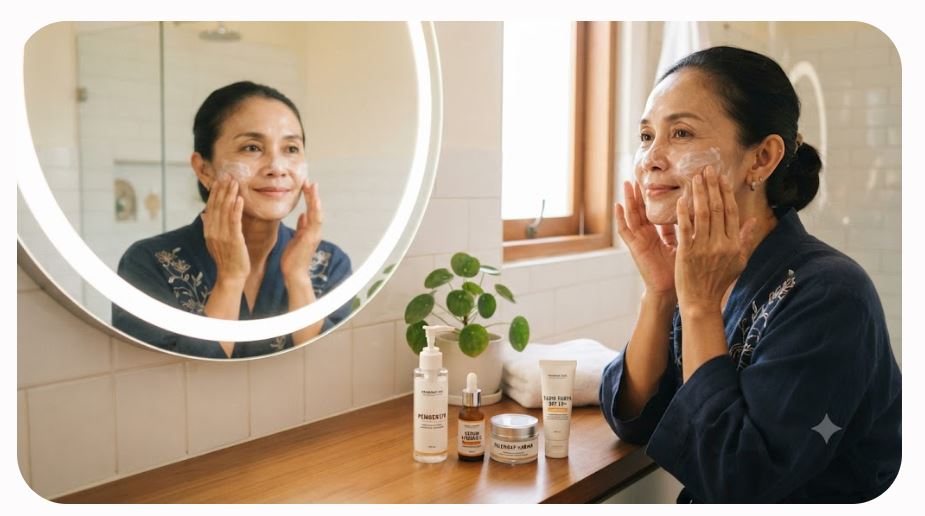 Rahasia Kulit Tetap Sehat di Usia 40+, Cukup Lakukan Basic Skincare Ini