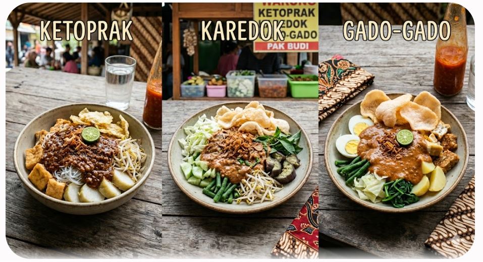 Ketoprak, Karedok, dan Gado-Gado: Pilihan Menu Sehat yang Perlu Anda Ketahui
