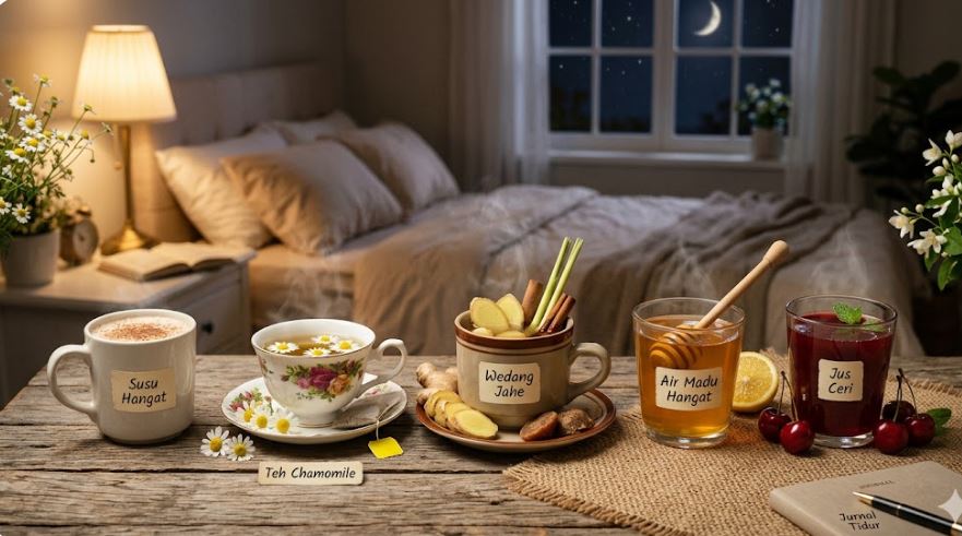 Sulit Tidur di Malam Hari? Ini 5 Minuman Sehat yang Bisa Membantu Atasi Insomnia