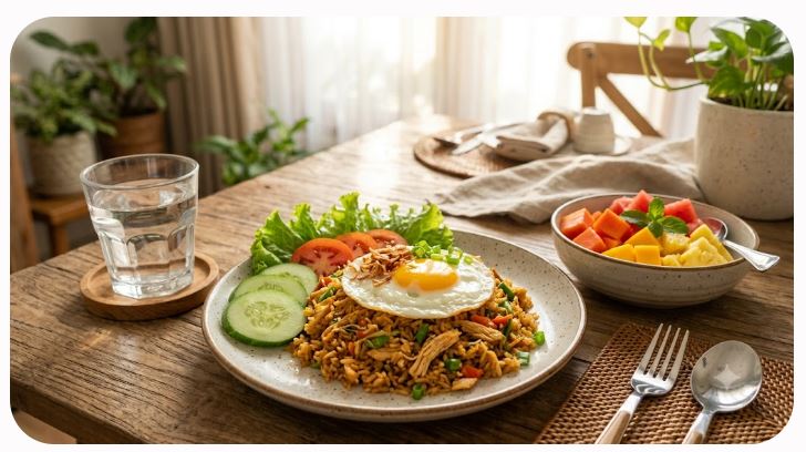 Apakah Sarapan Nasi Goreng Sehat? Simak Manfaat dan Dampaknya bagi Tubuh