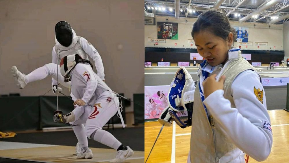 Tambah Jam Terbang di Kejuaraan Anggar Asia 2025, Leoda: Ingin Tampil di SEA Games Thailand 2025