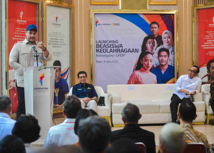 Kemenpora dan LPDP Luncurkan Beasiswa Keolahragaan, Menpora: Negara Hadir Menjamin Masa Depan Insan Olahraga.