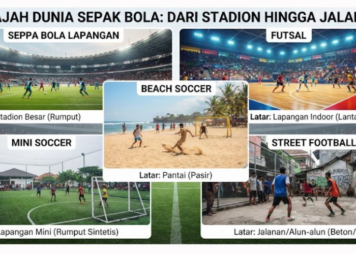 Mengenal Beragam Jenis Sepak Bola, Aturan Bermain, dan Manfaatnya untuk Kesehatan