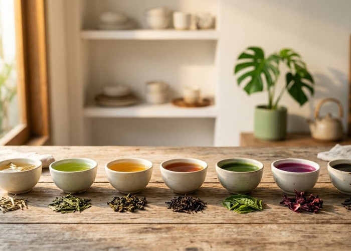 7 Jenis Teh dengan Khasiat Luar Biasa: Mana yang Paling Cocok untuk Kesehatan Anda?